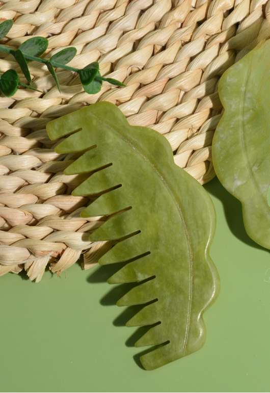 Root Revival™ Jade Scalp Ritual Comb